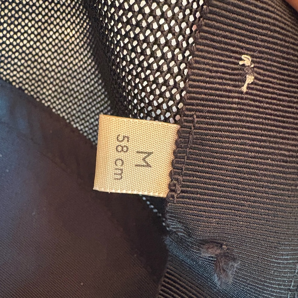 Gucci Authentic Black Monogram Cap - image 6